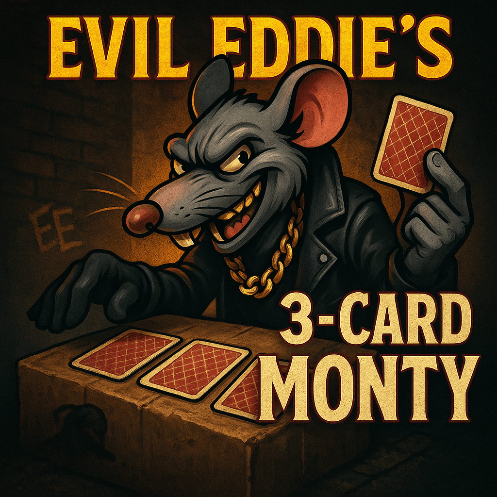 Evil Eddie's 3 Card Monte